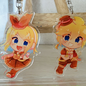 鏡音 両面アクリルキーホルダー