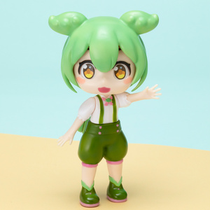 ずんだもん（人間形態） 1/8 ガレージキット セーラー服版 (第一期生産