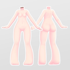 VRChat向け素体「もちどーる」 缩略图 2