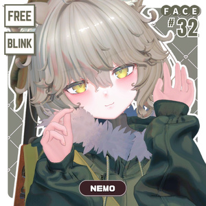 💗【FREE/無料】Nemo32Type❥動くまばたきFaceAnimations ⌖ ݁˚