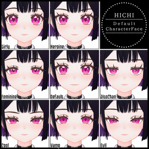 💗【FREE/無料】Hichi32Type❥動くまばたきFaceAnimations ⌖ ݁˚ 缩略图 3