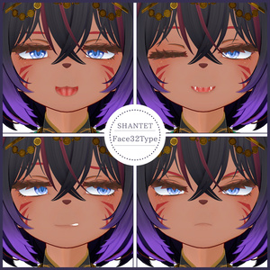 💗【FREE/無料】Shantet32Type❥動くまばたきFaceAnimations ⌖ ݁˚ 缩略图 2