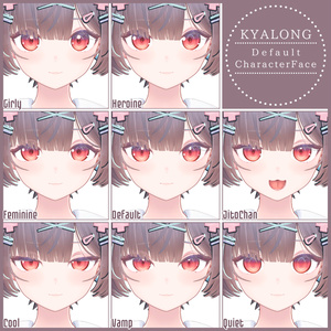 💗【FREE/無料】Kyalóng32Type❥動くまばたきFaceAnimations ⌖ ݁˚ 缩略图 3