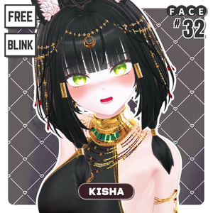 💗【FREE/無料】Kisha32Type❥動くまばたきFaceAnimations ⌖ ݁˚