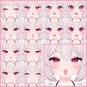 💗【FREE/無料】Karin32Type❥動くまばたきFaceAnimations ⌖ ݁˚ 缩略图 5