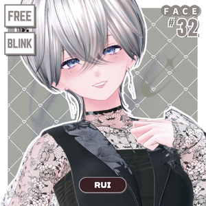 💗【FREE/無料】Rui32Type❥動くまばたきFaceAnimations ⌖ ݁˚