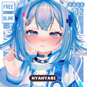 💗【FREE/無料】Nyanyasi32Type❥動くまばたきFaceAnimations ⌖ ݁˚