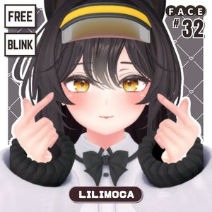 💗【FREE/無料】Lilimoca32Type❥動くまばたきFaceAnimations ⌖ ݁˚