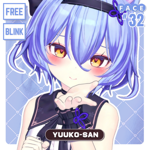 💗【FREE/無料】Yuukosan32Type❥動くまばたきFaceAnimations ⌖ ݁˚
