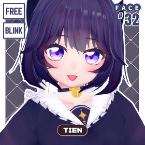 💗【FREE/無料】Tien32Type❥動くまばたきFaceAnimations ⌖ ݁˚