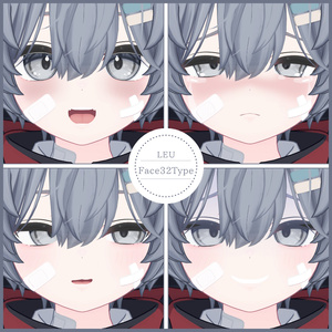 💗【FREE/無料】Leu32Type❥動くまばたきFaceAnimations ⌖ ݁˚ 缩略图 2
