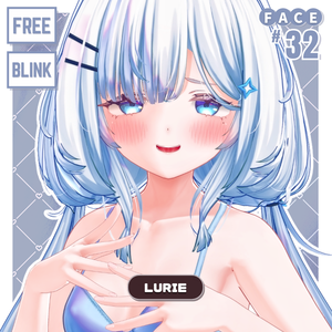 💗【FREE/無料】Lurie32Type❥動くまばたきFaceAnimations ⌖ ݁˚