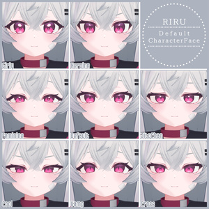 💗【FREE/無料】Riru32Type❥動くまばたきFaceAnimations ⌖ ݁˚ 缩略图 3
