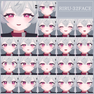 💗【FREE/無料】Riru32Type❥動くまばたきFaceAnimations ⌖ ݁˚ 缩略图 4