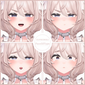 💗【FREE/無料】Euphorika32Type❥動くまばたきFaceAnimations ⌖ ݁˚ 缩略图 2