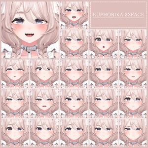 💗【FREE/無料】Euphorika32Type❥動くまばたきFaceAnimations ⌖ ݁˚ 缩略图 4