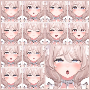 💗【FREE/無料】Euphorika32Type❥動くまばたきFaceAnimations ⌖ ݁˚ 缩略图 5