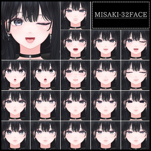 💗【FREE/無料】Misaki32Type❥動くまばたきFaceAnimations ⌖ ݁˚ 缩略图 4
