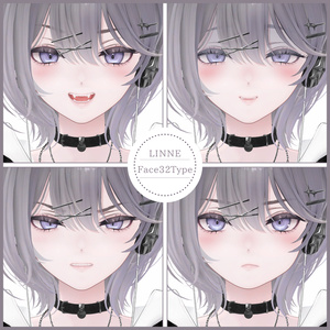 💗【FREE/無料】Linne32Type❥動くまばたきFaceAnimations ⌖ ݁˚ 缩略图 2