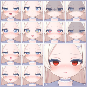 💗【FREE/無料】Powari32Type❥動くまばたきFaceAnimations ⌖ ݁˚ 缩略图 5
