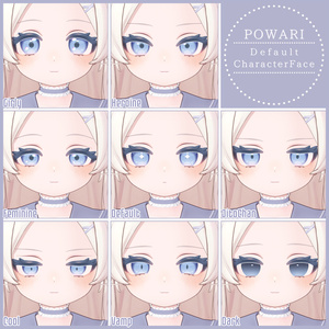 💗【FREE/無料】Powari32Type❥動くまばたきFaceAnimations ⌖ ݁˚ 缩略图 3