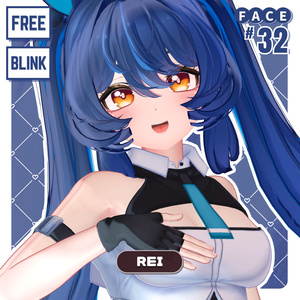 💗【FREE/無料】Rei32Type❥動くまばたきFaceAnimations ⌖ ݁˚