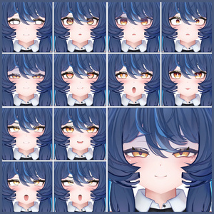💗【FREE/無料】Rei32Type❥動くまばたきFaceAnimations ⌖ ݁˚ 缩略图 5