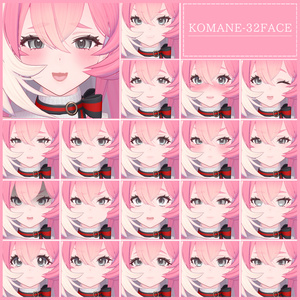 💗【FREE/無料】Komane32Type❥動くまばたきFaceAnimations ⌖ ݁˚ 缩略图 4