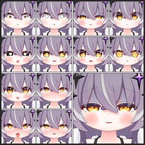 💗【FREE/無料】Melvii32Type❥動くまばたきFaceAnimations ⌖ ݁˚ 缩略图 5