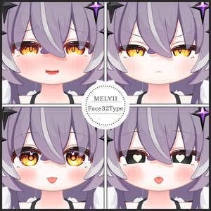 💗【FREE/無料】Melvii32Type❥動くまばたきFaceAnimations ⌖ ݁˚ 缩略图 2