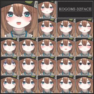 💗【FREE/無料】Kogomi32Type❥動くまばたきFaceAnimations ⌖ ݁˚ 缩略图 4