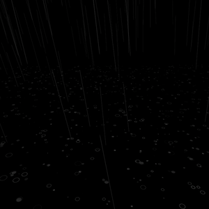 Rain particle