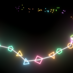 Shape Ribbon particle