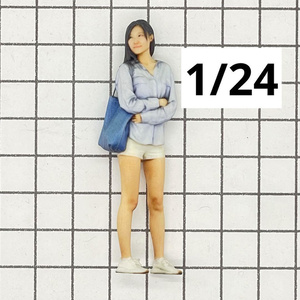 1/24 　Jess　standing　フィギュア　リアルフィギュア　ミニチュア　ジオラマに　３D　ミニチュアイメージ