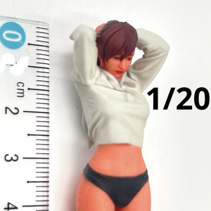 1/20 完成品　オーシャンコスモス　0080　フィギュア　リアルフィギュア　ミニチュアイメージ　３Dフィギュア