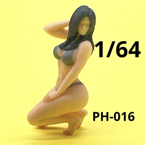 1/64 PH-016 フィギュア　リアルフィギュア　完成品　ミニカーに　ミニチュア　３D　ジオラマに