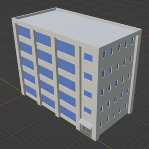 3Dビル2