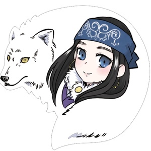 【金カム】アシリパ＆レタラ アクリルキーホルダー