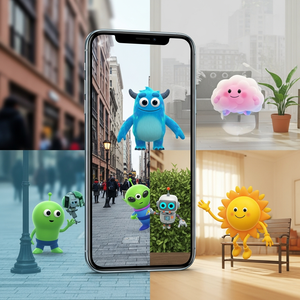 【開発キット】写真をAR化！WebAR制作キット「ARおもちゃ箱 Pro」