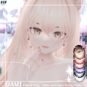 《✿Floral Day✿》  【ダミ| DAMI】 = Make up + Eye + Body + Nail + Matcap = texture