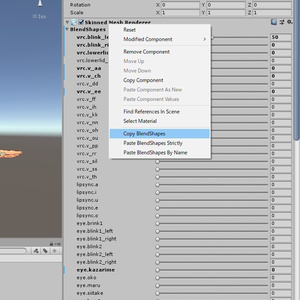 Unityでブレンドシェイプをコピーする拡張