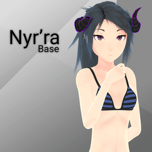 [3D Model][VRChat] Nyr'ra - Base