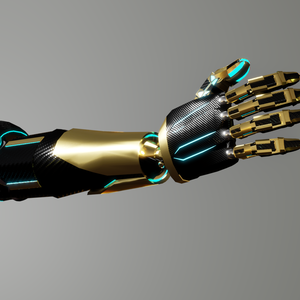 Cybernetic Arms For Rindo | 竜胆サイバネティックアームズ