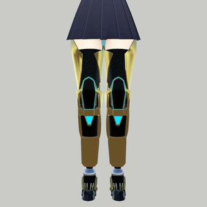 Cybernetic Legs for Rindo | 竜胆用サイバネレッグ 缩略图 2