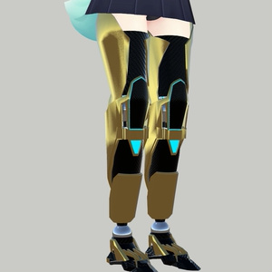 Cybernetic Legs for Rindo | 竜胆用サイバネレッグ 缩略图 3