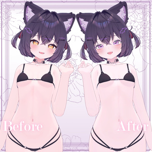【ショコラ×Chocolat】- Face Change + Eyes Change(10 colors) + Body Change 缩略图 2