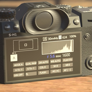 3Dモデル  カメラ S-H1 缩略图 4