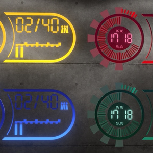 VRChat用掛け時計・人数カウンター Meter Clock & Counter     [SDK3 UDON] 缩略图 2