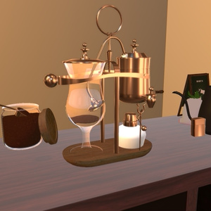 いつでもどこでも自分だけの喫茶店 - ベルギーサイフォン【VRchat】【MA対応Avaterコーヒーギミック】 缩略图 11