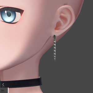 【くうた-Kuuta 】ゆらゆらヘビピアス Snake Earrings 缩略图 2